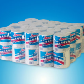 Ρολο υγειας super velvet ΜΟΝΟ 150 γραμμαριων διφυλλο